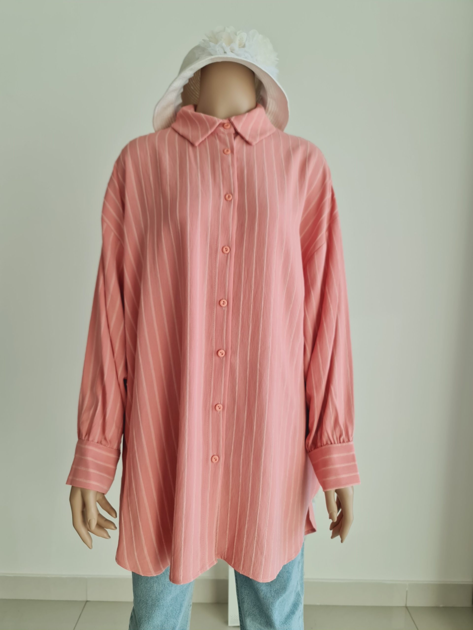 wide fit printed shirt