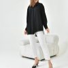 elegant fringe hem long shirt elegant fringe hem long shirt