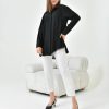 elegant fringe hem long shirt elegant fringe hem long shirt