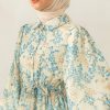 floral chiffon maxi dress