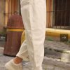 cotton mom fit pants