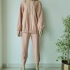 cooler crepe hoodie set