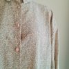 printed wide fit long shirt